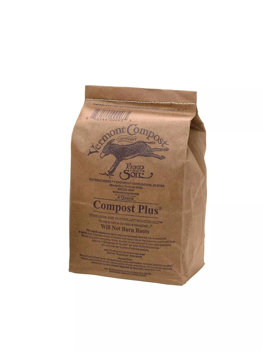 Vermont Compost Container Booster Compost Mix, 6 Quarts 3 Vermont Compost Container Booster Compost Mix, 6 Quarts
