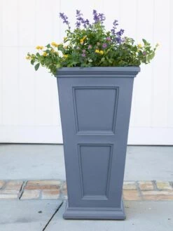 Fairfield Self-Watering Tall Patio Planters, 28” -The Garden Works Shop 39 342 1953 tif