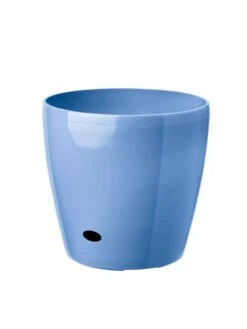 Viva Round Self-Watering Rolling Planter, 14" Diameter 9 Viva Round Self-Watering Rolling Planter, 14" Diameter -The Garden Works Shop 39325BL 070 tif