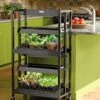 Compact 2-Tier SunLite® Garden -The Garden Works Shop 39414 005 grow lights with two shelves small tif