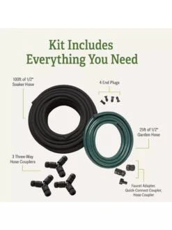 Garden Row Snip-n-Drip Soaker System 9 Garden Row Snip-n-Drip Soaker System -The Garden Works Shop 8587042 inclusion