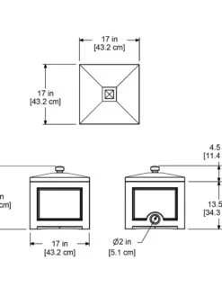 Fairfield Garden Hose Storage Bin -The Garden Works Shop 8587080 03V tif