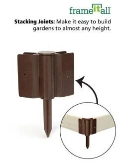 Classic Sienna Versailles Sunburst Raised Garden Bed With 2" Boards -The Garden Works Shop 8588252 05v