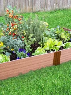 Composite Raised Bed With 1" Boards, 11" 26 Composite Raised Bed With 1" Boards, 11" -The Garden Works Shop 8588257 02V tif