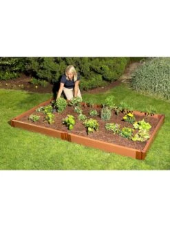 Classic Sienna Composite Raised Bed, 5-1/2" High With 2" Boards 11 Classic Sienna Composite Raised Bed, 5-1/2" High With 2" Boards -The Garden Works Shop 8588260 01v
