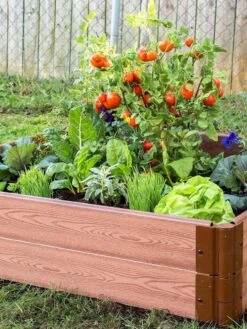 Composite Raised Bed With 1" Boards, 11" 27 Composite Raised Bed With 1" Boards, 11" -The Garden Works Shop 8588269 02V tif