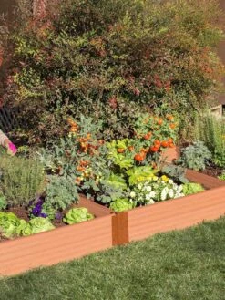 Composite Raised Bed With 1" Boards, 11" 25 Composite Raised Bed With 1" Boards, 11" -The Garden Works Shop 8588281 01V tif