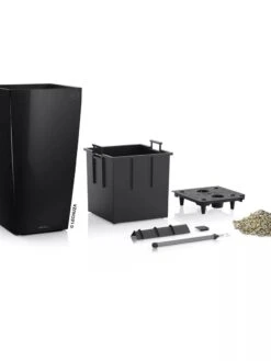 Lechuza® Cubico Color Tall Self-Watering Planters -The Garden Works Shop 8589485 05V tif