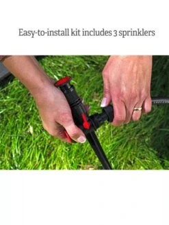 Snip-n-Spray Garden And Landscape Sprinkler System -The Garden Works Shop 8589718 7167 install