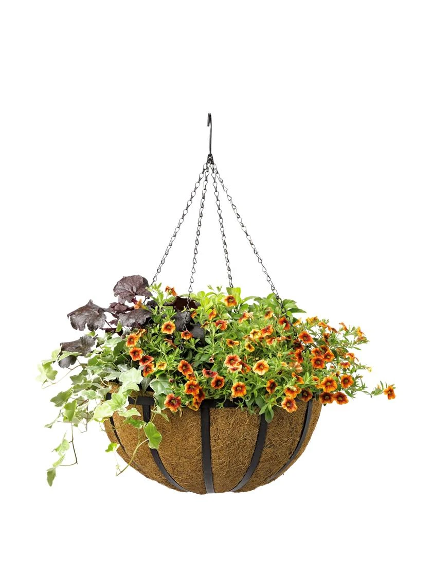 AquaSav™ Oxford Hanging Basket, 18" 3 AquaSav™ Oxford Hanging Basket, 18"