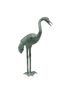 Bronze Crane Statues, Small -The Garden Works Shop 8589916 001v