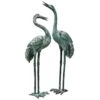 Bronze Crane Statues, Large -The Garden Works Shop 8589920 001v