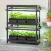 Stack-n-Grow Lights - 2-Tier System -The Garden Works Shop 8590139 001E Stack N Grow 2 Tier Light System tif