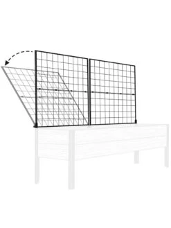 Space-Maker Pivoting Trellis, 8' 7 Space-Maker Pivoting Trellis, 8' -The Garden Works Shop 8590367 001E psd