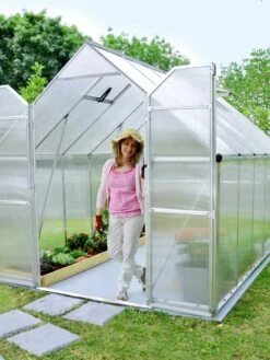 Canopia® By Palram Essence™ Greenhouse, 8' X 12' -The Garden Works Shop 8591356 03V tif