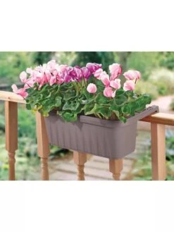 Adjustable Self-Watering Railing Planter, 24" -The Garden Works Shop 8592173 02V 3 4