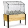 Planter Box, Frame And 2 Covers Kit, 2' X 4' -The Garden Works Shop 8593142 135 tif