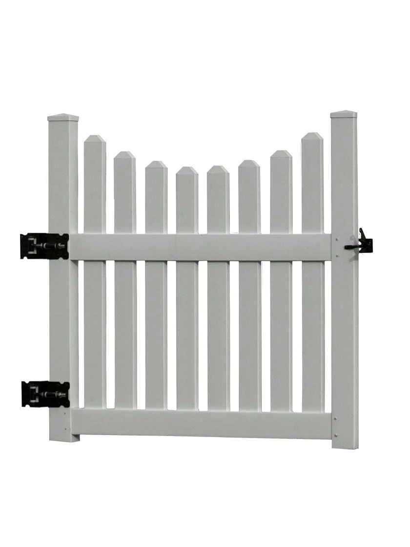 Cottage Vinyl Picket Gate 3 Cottage Vinyl Picket Gate