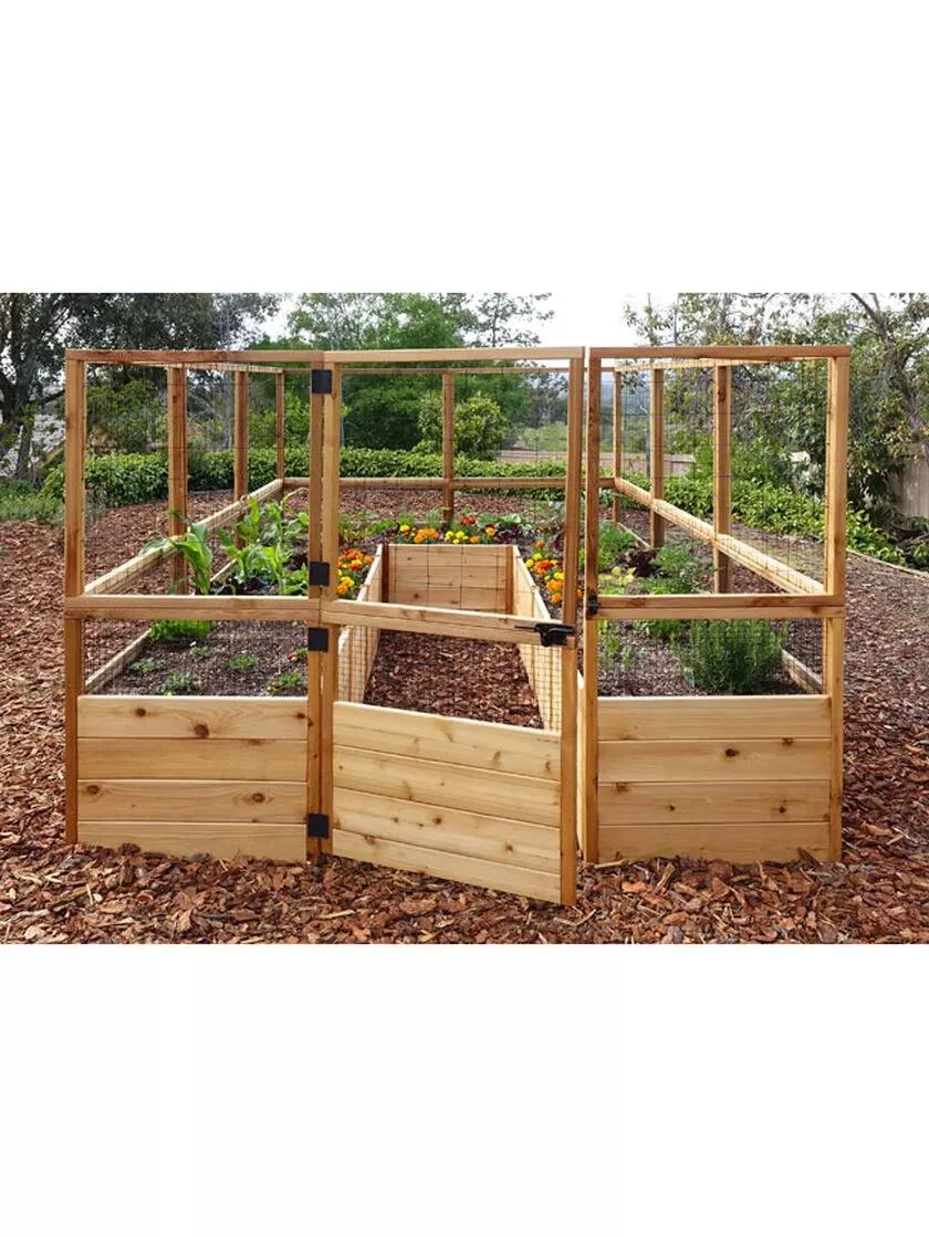 Garden In A Box With Deer Fence, 8' X 12' 3 Garden In A Box With Deer Fence, 8' X 12'