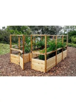 Garden In A Box With Deer Fence, 8' X 12' 13 Garden In A Box With Deer Fence, 8' X 12' -The Garden Works Shop 8594021 05V 3 4