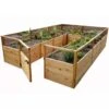 Garden In A Box Cedar Raised Bed, 8' X 12' -The Garden Works Shop 8594023 05V 3 4