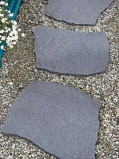 Recycled Rubber Flagstone Stepping Stone 24 Recycled Rubber Flagstone Stepping Stone -The Garden Works Shop 8594282 0007 tif