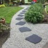 Recycled Rubber Flagstone Stepping Stone -The Garden Works Shop 8594282 01CUST 3 4