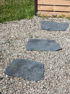 Recycled Rubber Flagstone Stepping Stone 20 Recycled Rubber Flagstone Stepping Stone -The Garden Works Shop 8594282 0438 tif