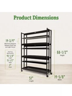 LED SunLite® 3-Tier Garden -The Garden Works Shop 8595554 2