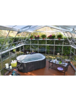 Canopia® By Palram Americana™ Greenhouse, 12' X 12' -The Garden Works Shop 8595693 04v