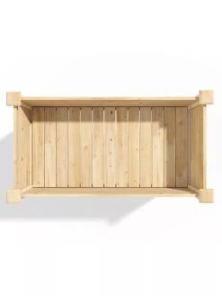 Elevated Cedar Garden Bed, 2' X 4' X 31" -The Garden Works Shop 8596147 06V 3 4