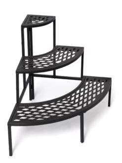 Quarter-Round Lattice Plant Stand -The Garden Works Shop 8596372 6579 tif
