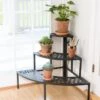 Quarter-Round Lattice Plant Stand -The Garden Works Shop 8596372 6670 tif