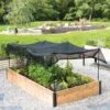 Shade Kit, 4' X 8' -The Garden Works Shop 8598156 0697 garden or sandbox shade kit 4 ft by 8 ft tif