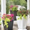 Kensington Self-Watering Tall Patio Planter, 25" -The Garden Works Shop 8598549 8985 tif