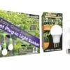 Miracle LED Corded 4-Socket Grow Light Kit With Bulbs, Full Spectrum And Red -The Garden Works Shop 8599032 01V tif