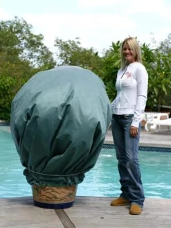 The Planket® Frost Protection Plant Cover, 10' Round -The Garden Works Shop 8599102 01V tif