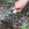 Nisaku Japanese Stainless Steel Garden Claw Rake And Cultivator -The Garden Works Shop 8599186 01V tif