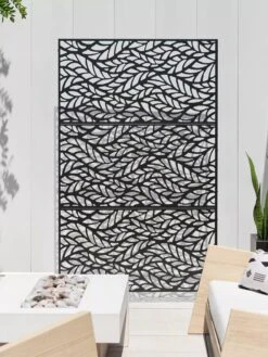 Veradek 3-Panel Privacy Screen Set, Flowleaf -The Garden Works Shop 8599187 09V tif