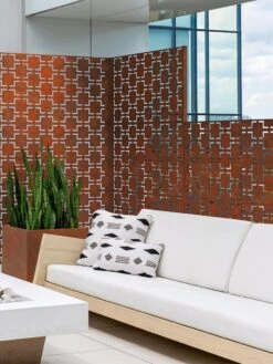 Veradek 2-Panel Privacy Screen Set, Quadra -The Garden Works Shop 8599207 06V tif