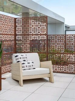 Veradek 2-Panel Privacy Screen Set, Parilla 10 Veradek 2-Panel Privacy Screen Set, Parilla -The Garden Works Shop 8599213 05V tif