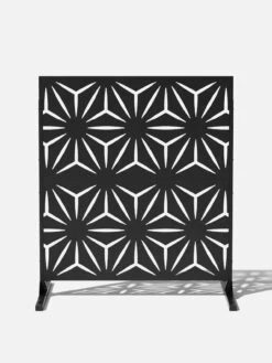 Veradek 2-Panel Privacy Screen Set, Star -The Garden Works Shop 8599214 13v