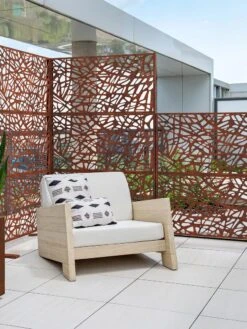 Veradek 2-Panel Privacy Screen Set, Web -The Garden Works Shop 8599215 05V tif