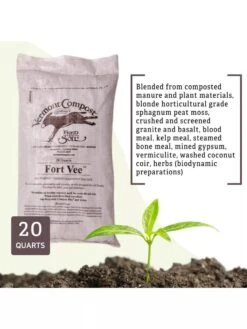 Vermont Compost Company Fort Vee™ Potting Mix, 20 Quarts -The Garden Works Shop 8599281 2