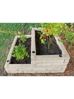 Garden Wizard Cascade Self-Watering Raised Bed, 4' X 4' -The Garden Works Shop 8599316 21V