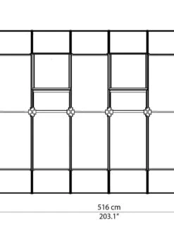 Canopia® By Palram Hobby Gardener Greenhouse, 8' -The Garden Works Shop 8599333 05V tif