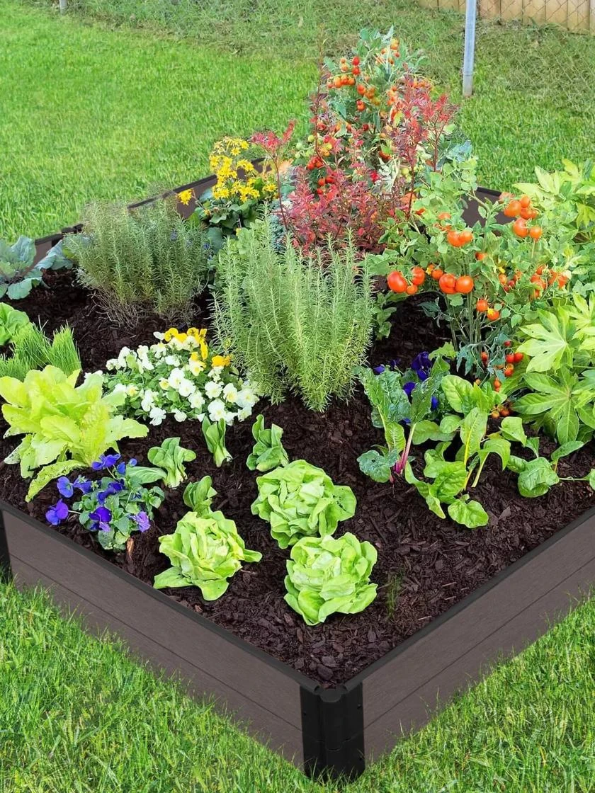 Composite Raised Bed With 1" Boards, 11" 17 Composite Raised Bed With 1" Boards, 11" - Image 15