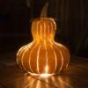 Desert Steel Gourd Luminary 1 Desert Steel Gourd Luminary -The Garden Works Shop 8599562 03v