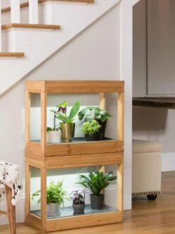 Bamboo Mini LED Grow Light Garden -The Garden Works Shop 8599624 12746 tif