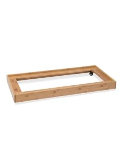 Bamboo Rolling Plant Tray -The Garden Works Shop 8599793 12150